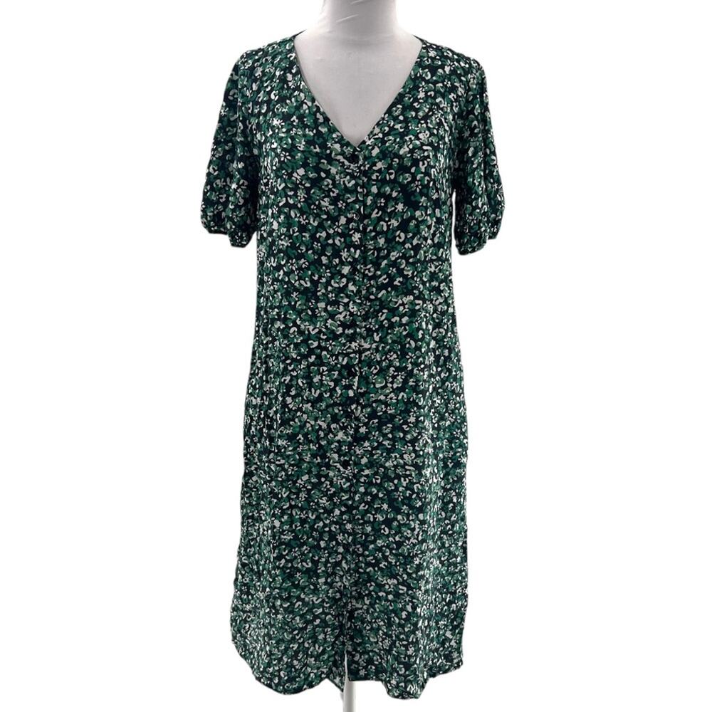 Amour Vert silk Juliette dress sz S